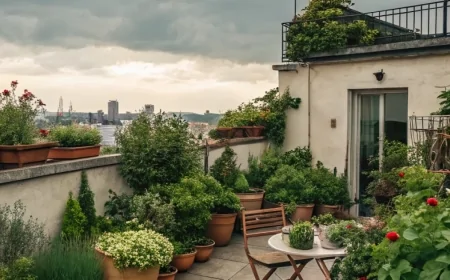 ছাদ বাগান হতে পারে এক টুকরো শান্তির জায়গা