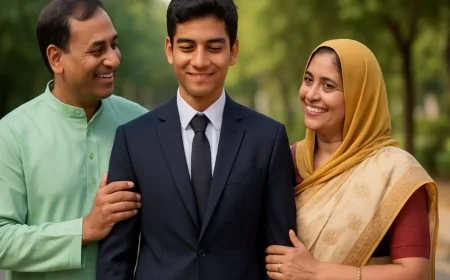 ভদ্র সন্তান গর্বিত বাবা-মা