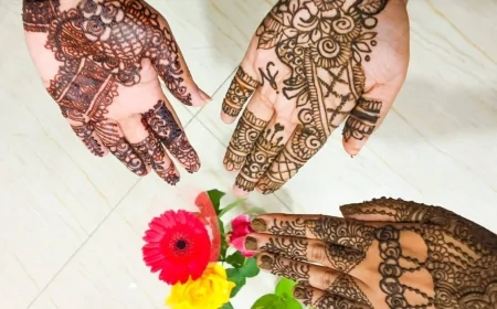 ঈদে আপনার হাত রাঙাতে আকর্ষণীয় কিছু মেহেদীর ডিজাইন