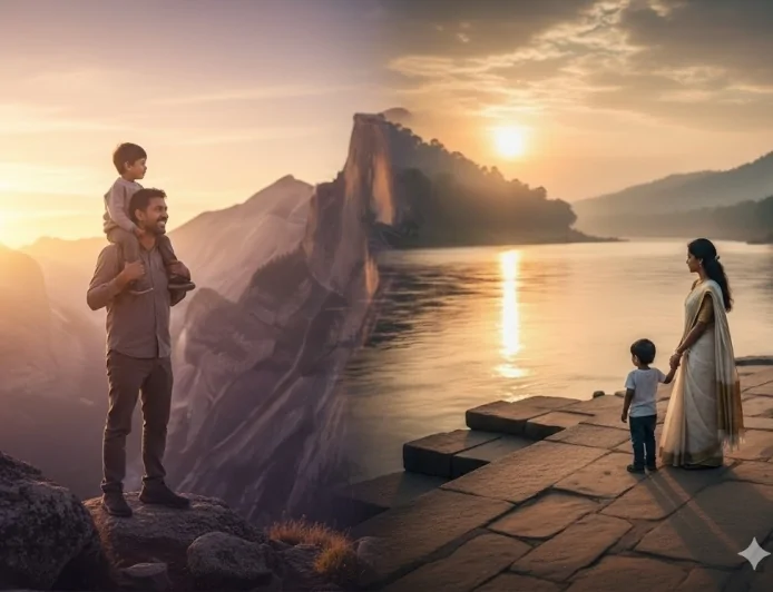 মায়ের নদী ও বাবার পাহাড়, ভালোবাসার দুই নীরব ভাষা