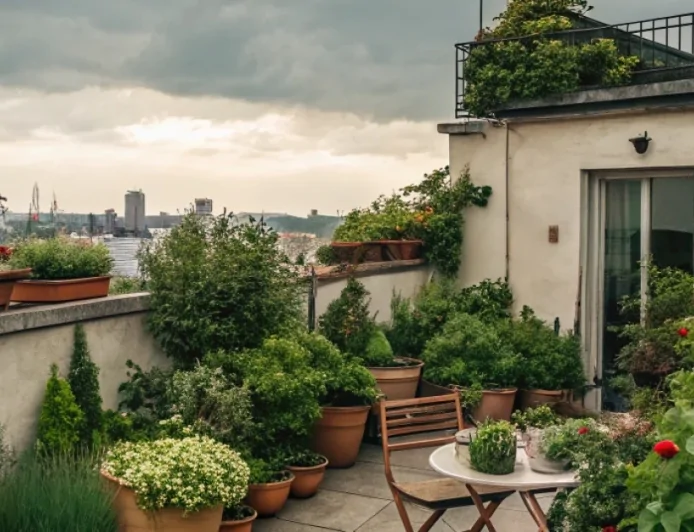 ছাদ বাগান হতে পারে এক টুকরো শান্তির জায়গা