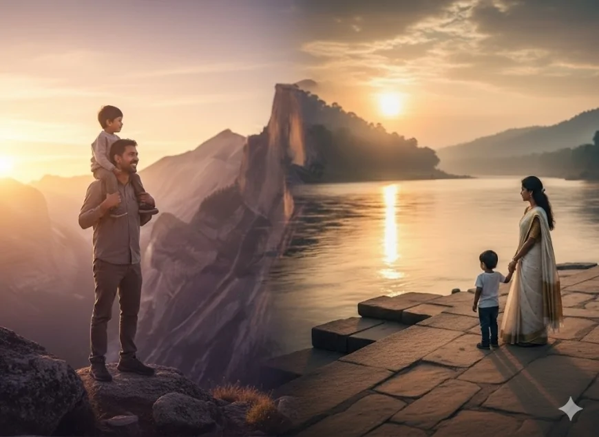 মায়ের নদী ও বাবার পাহাড়, ভালোবাসার দুই নীরব ভাষা