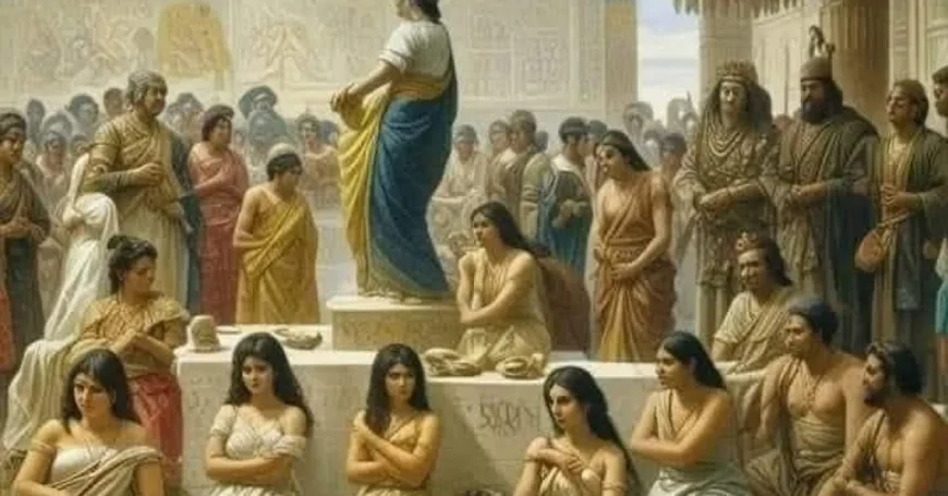 নিলামে নারী