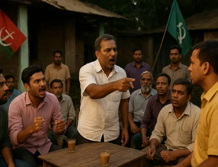 ভোট বিভাজনে বন্ধুত্বে ফাটল