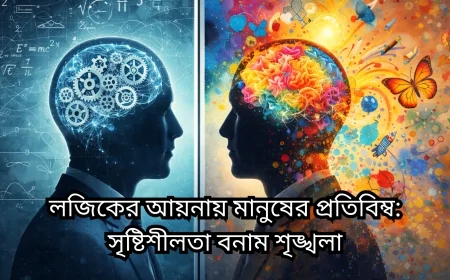 লজিকের আয়নায় মানুষের প্রতিবিম্ব: সৃষ্টিশীলতা বনাম শৃঙ্খলা