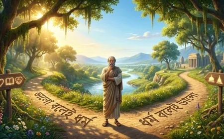 সক্রেটিসের প্রশ্ন: ভালো বলেই কি ধর্ম, নাকি ধর্ম বলেই ভালো?