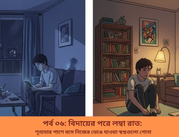 যে চলে যায়, আর যে চুপ করে থাকে: ভালোবাসা, হারানোর কষ্ট, আর না বলা কথাগুলোর বোঝা (পর্ব-০৬)