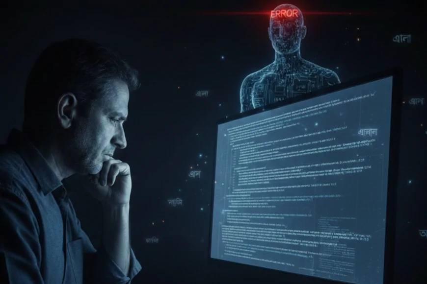 ভাষাই যখন বাধা: যন্ত্রের জন্য তৈরি ভাষায় মানুষের বন্দিদশা।