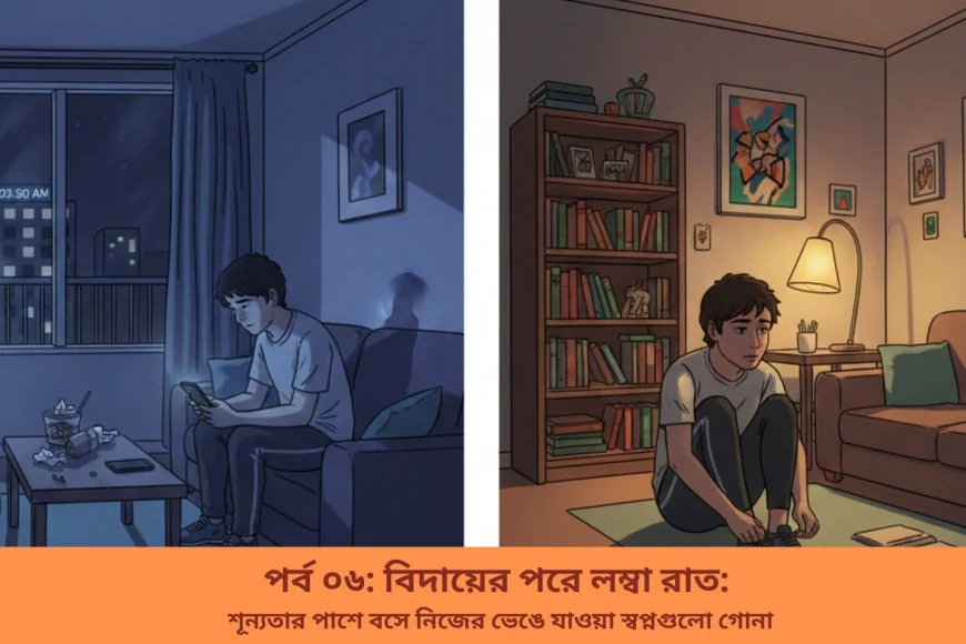 যে চলে যায়, আর যে চুপ করে থাকে: ভালোবাসা, হারানোর কষ্ট, আর না বলা কথাগুলোর বোঝা (পর্ব-০৬)