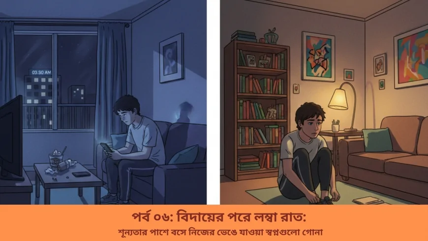 যে চলে যায়, আর যে চুপ করে থাকে: ভালোবাসা, হারানোর কষ্ট, আর না বলা কথাগুলোর বোঝা (পর্ব-০৬)