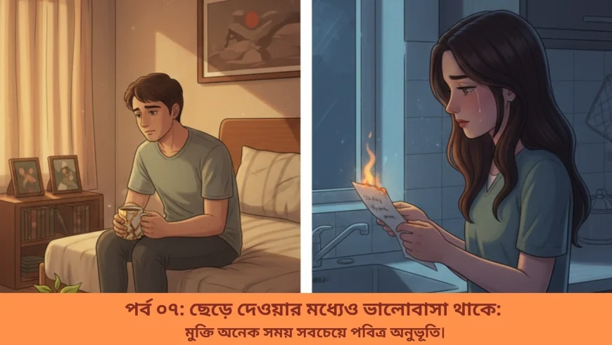 যে চলে যায়, আর যে চুপ করে থাকে: ভালোবাসা, হারানোর কষ্ট, আর না বলা কথাগুলোর বোঝা (শেষ পর্ব)