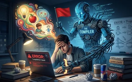 কম্পাইলারের কঠোর শাসনে মুক্ত চিন্তার মৃত্যু: ভুল করলে থামো — এটাই কি যোগাযোগ?