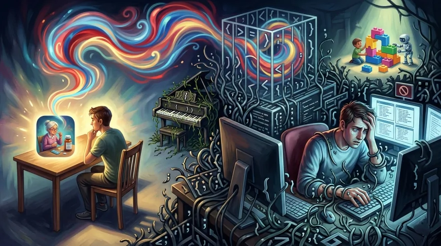 সেমিকোলনের ভিড়ে হারিয়ে যাওয়া গল্প: কোডিং যখন সৃজনশীলতা নয়, শুধুই টাইপিং