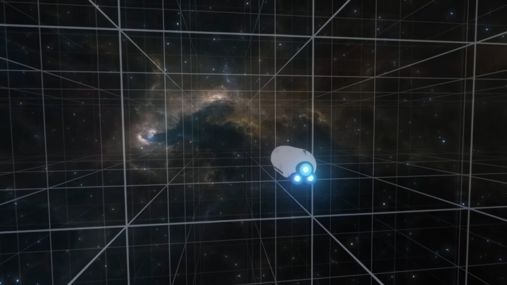 What would we see at the speed of light (7)
