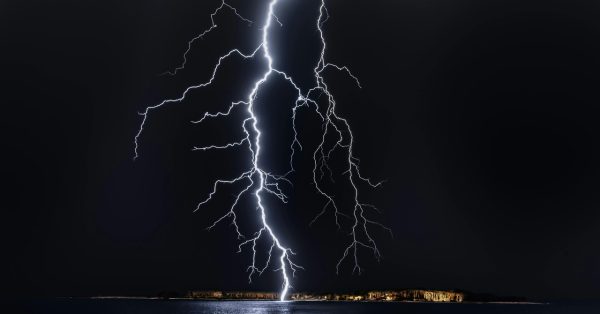 lightning strike